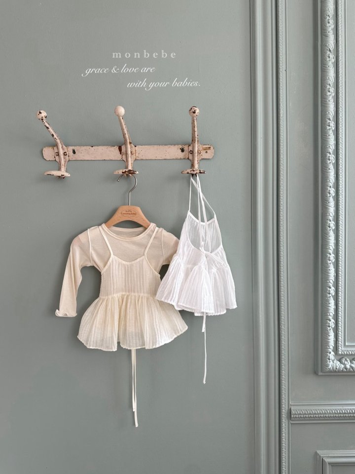 Monbebe - Korean Baby Fashion - #babyoutfit - Lovey Bustier - 10
