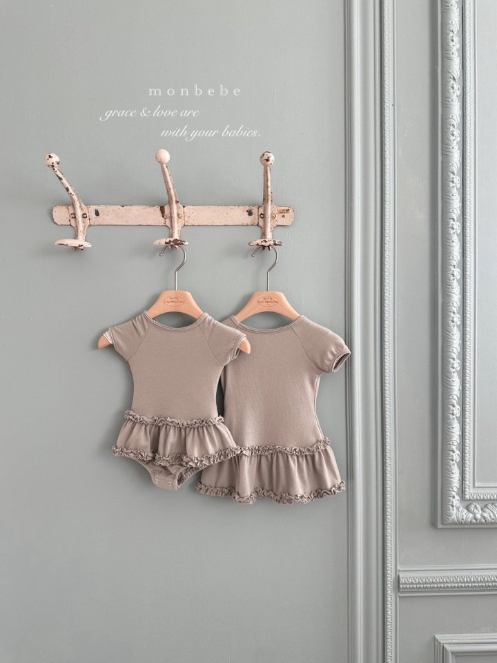 Monbebe - Korean Baby Fashion - #babyootd - Claire Mini One-Piece - 4
