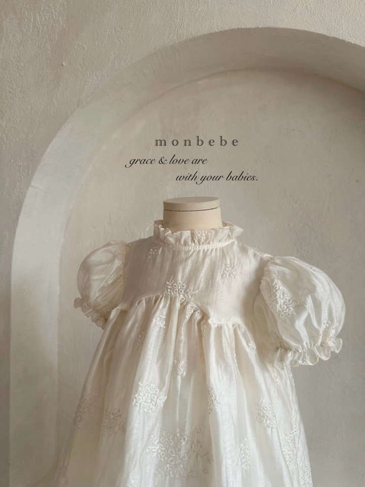 Monbebe - Korean Baby Fashion - #babywear - Bianca One-Piece - 3