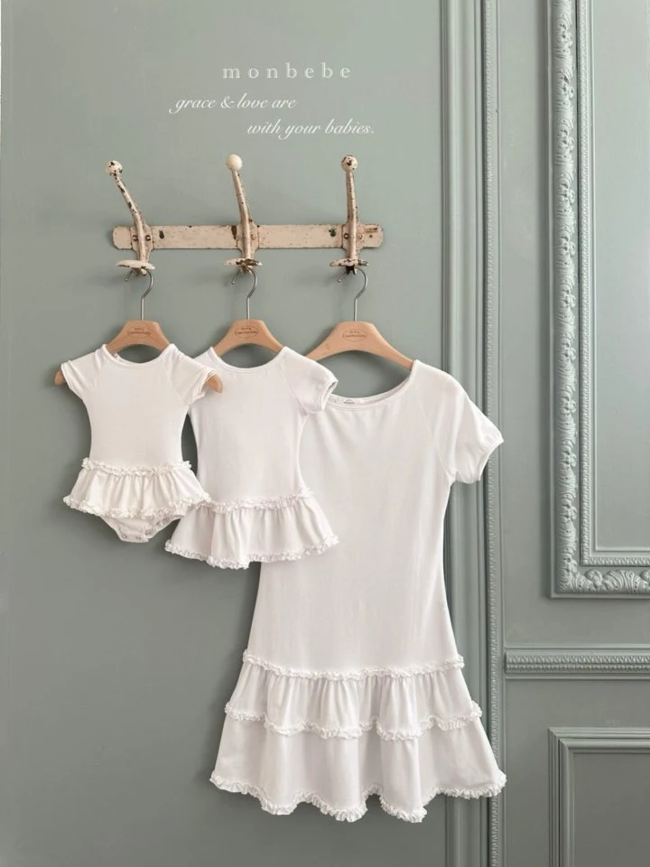 Monbebe - Korean Baby Fashion - #babywear - Claire Mini One-Piece - 6