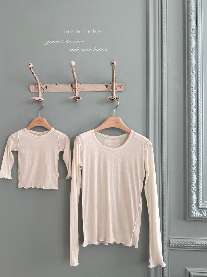 Monbebe - Korean Women Fashion - #womensfashion - Soft Layered Tee (Adult) - 2