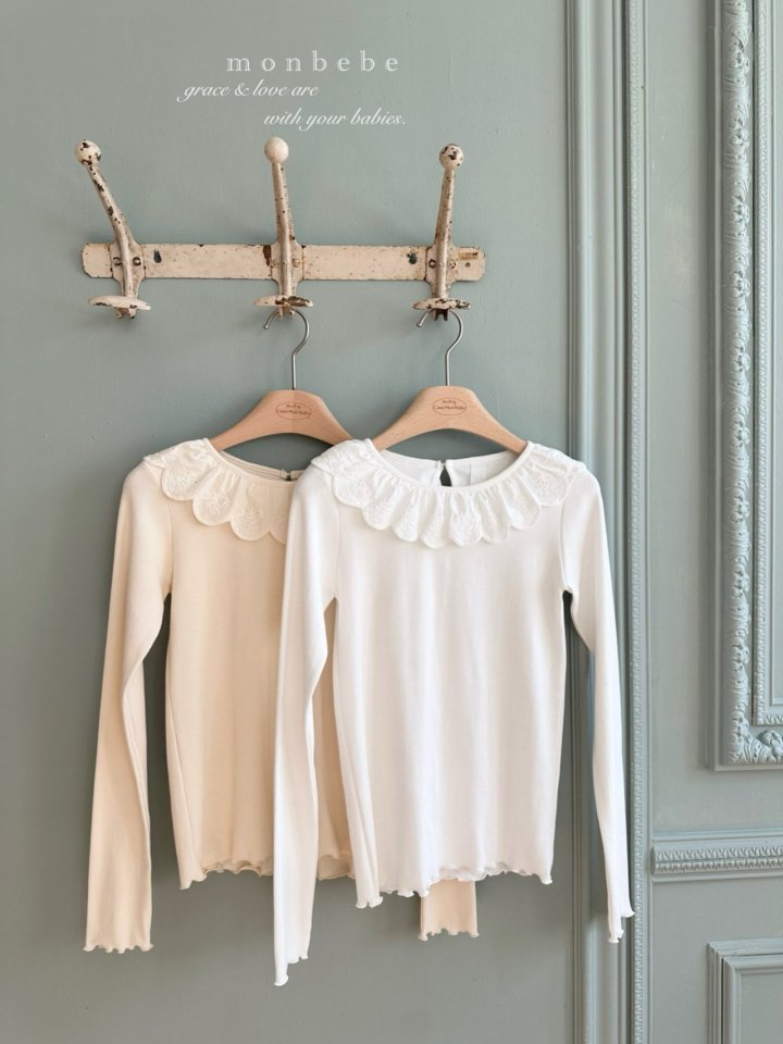Monbebe - Korean Women Fashion - #momslook - Iris Tee (Adult) - 4