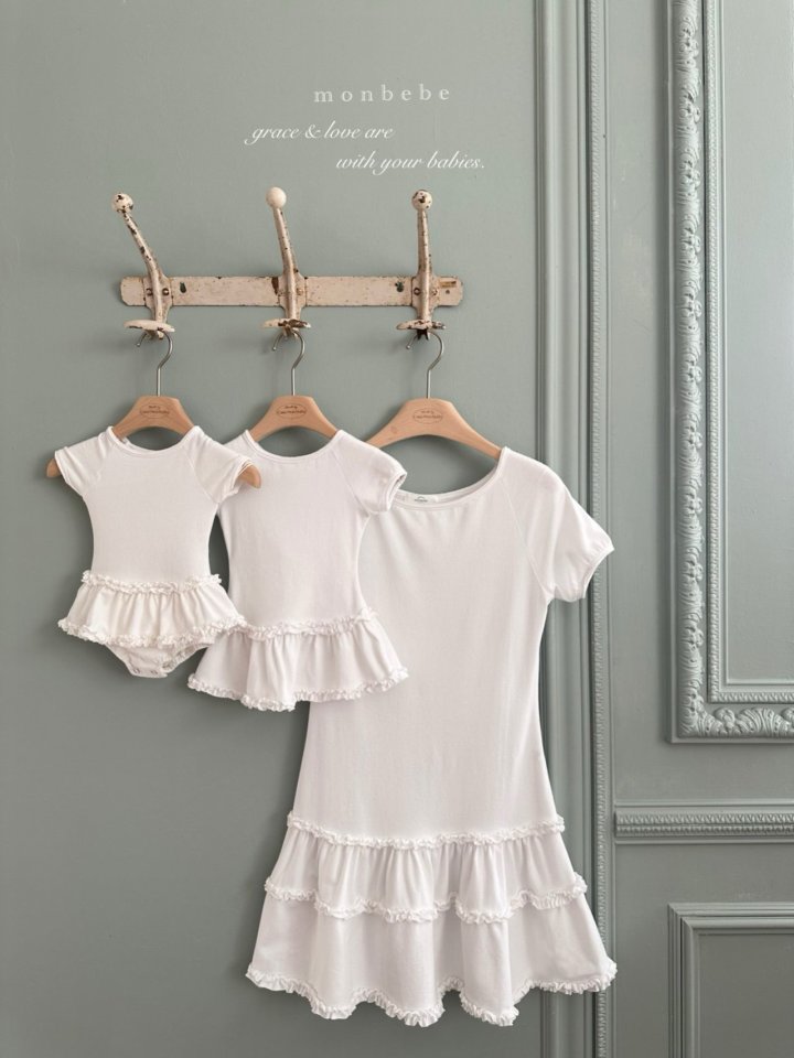 Monbebe - Korean Women Fashion - #womensfashion - Claire Mini One-Piece (Adult) - 9