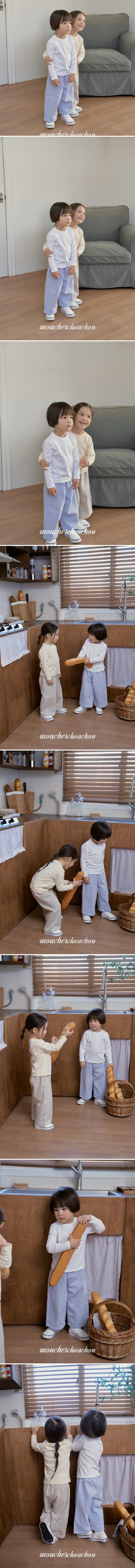 Moncher Chouchou - Korean Baby Fashion - #smilingbaby - Low Wide Pants
