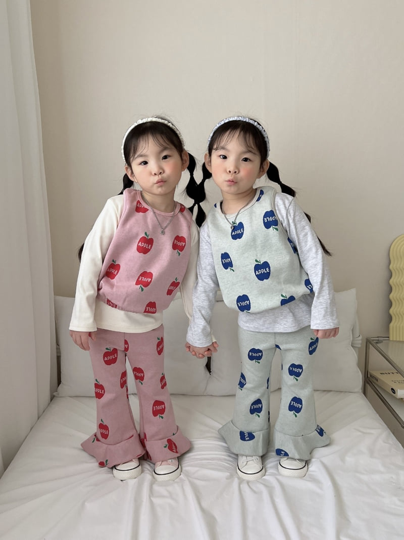 Moran - Korean Children Fashion - #designkidswear - Apple Juice Set - 12