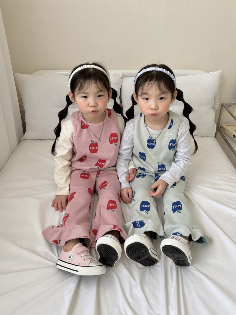Moran - Korean Children Fashion - #littlefashionista - Apple Juice Set - 5