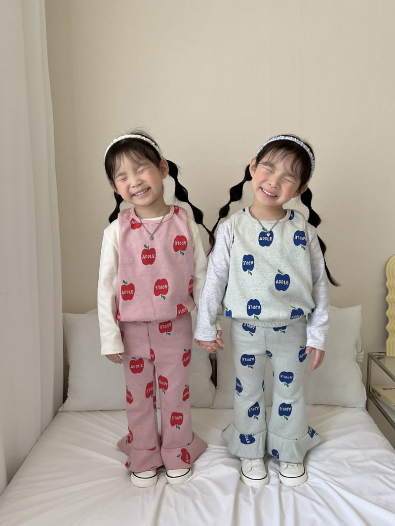 Moran - Korean Children Fashion - #magicofchildhood - Apple Juice Set - 6