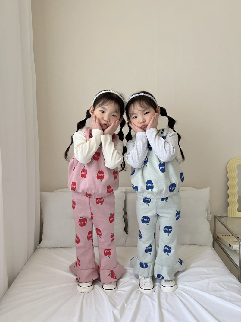 Moran - Korean Children Fashion - #minifashionista - Apple Juice Set - 7