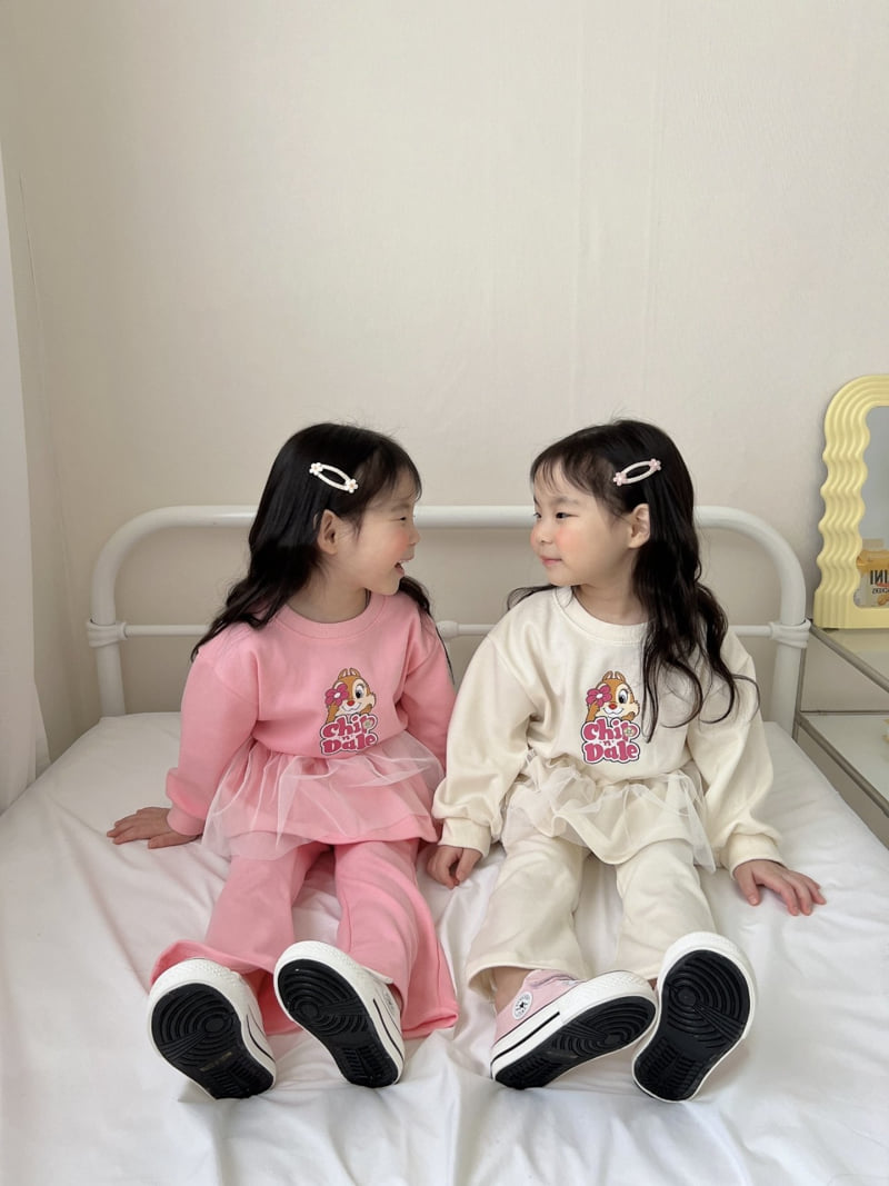Moran - Korean Children Fashion - #stylishchildhood - Clarisse Bootcut Set - 2
