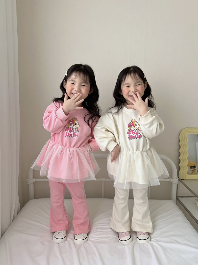 Moran - Korean Children Fashion - #toddlerclothing - Clarisse Bootcut Set