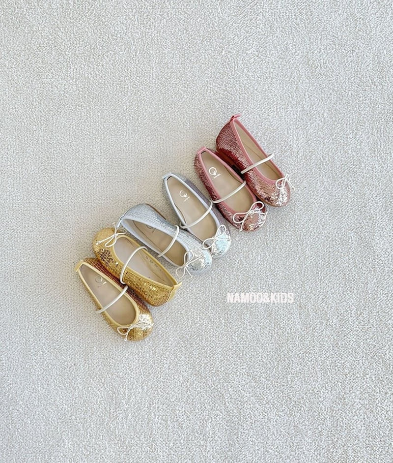 Namoo & Kids - Korean Children Fashion - #childofig - Candy Sequin Mary Jane Shoes - 2