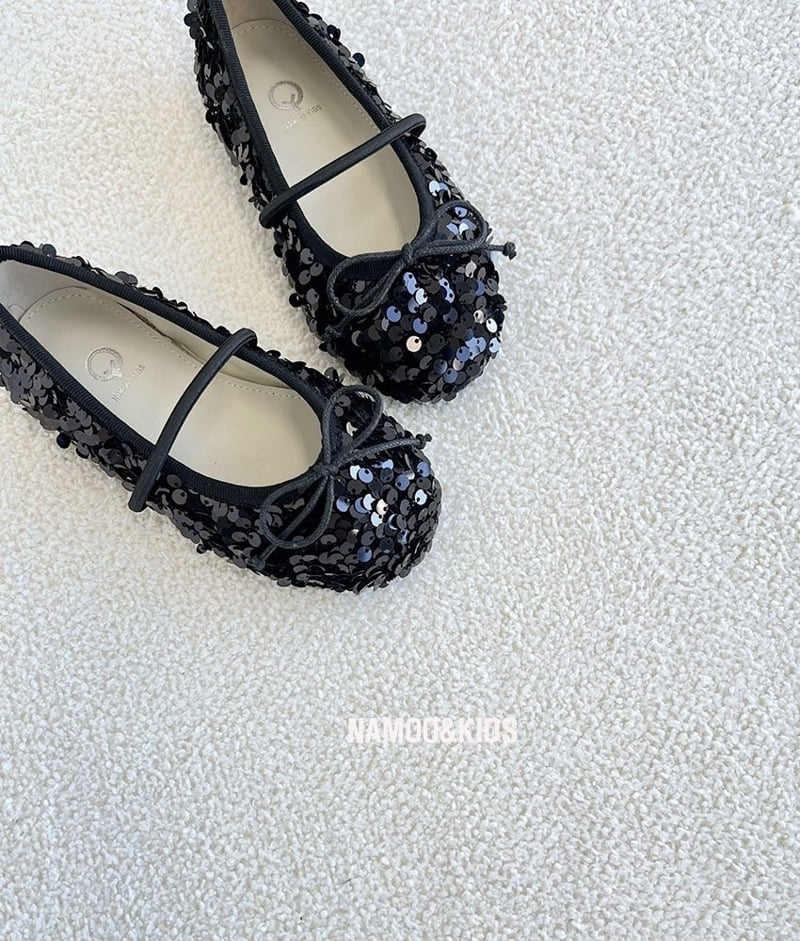 Namoo & Kids - Korean Children Fashion - #childrensboutique - Nina Sequin Mary Jane Shoes - 5
