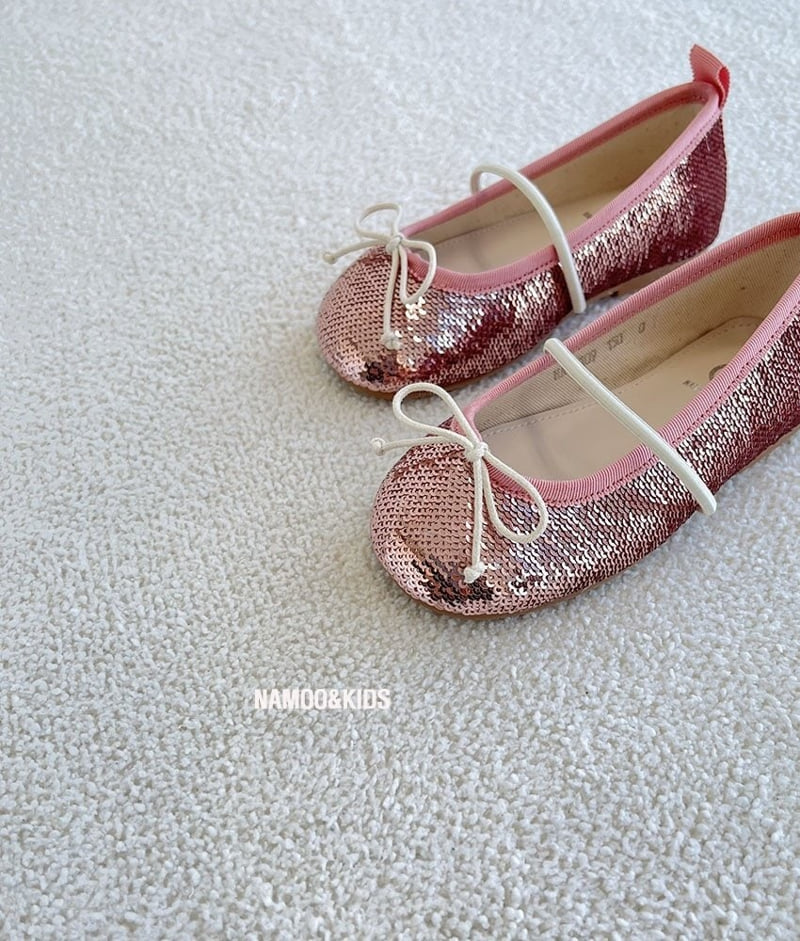 Namoo & Kids - Korean Children Fashion - #childofig - Candy Sequin Mary Jane Shoes - 4