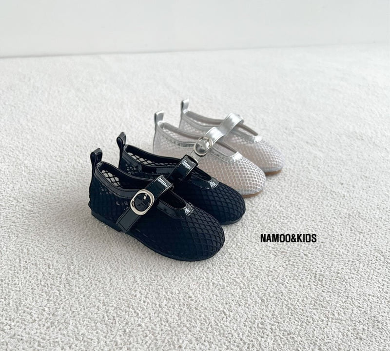 Namoo & Kids - Korean Children Fashion - #discoveringself - Mocha Mesh Flats - 9