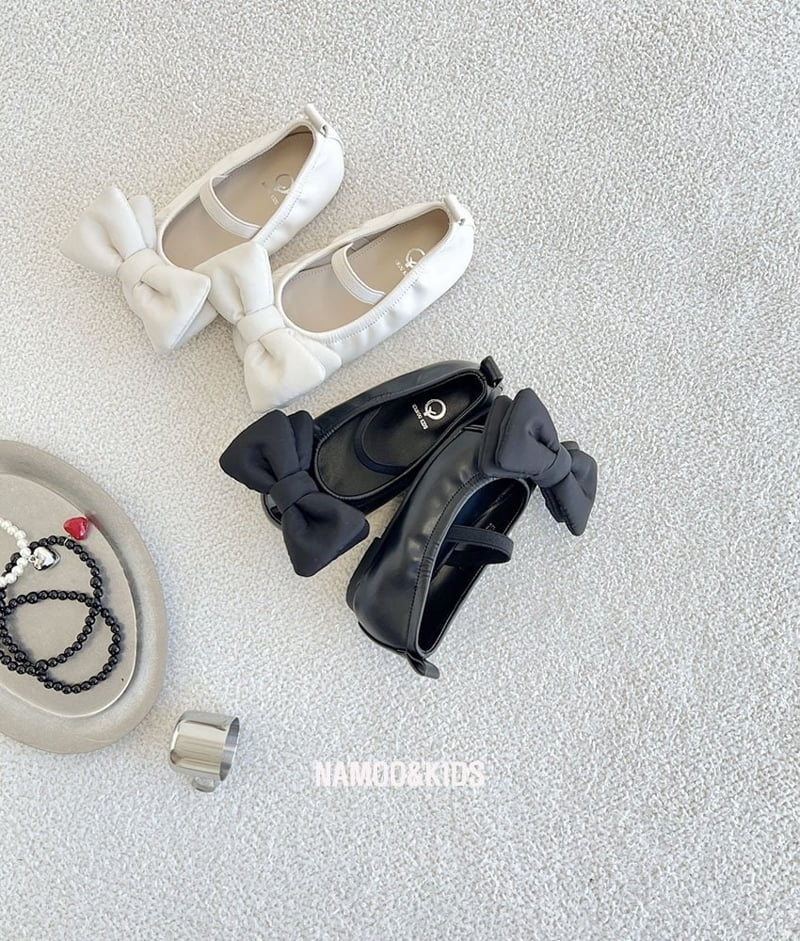 Namoo & Kids - Korean Children Fashion - #fashionkids - Harry Big Ribbon Mary Jane Shoes - 9