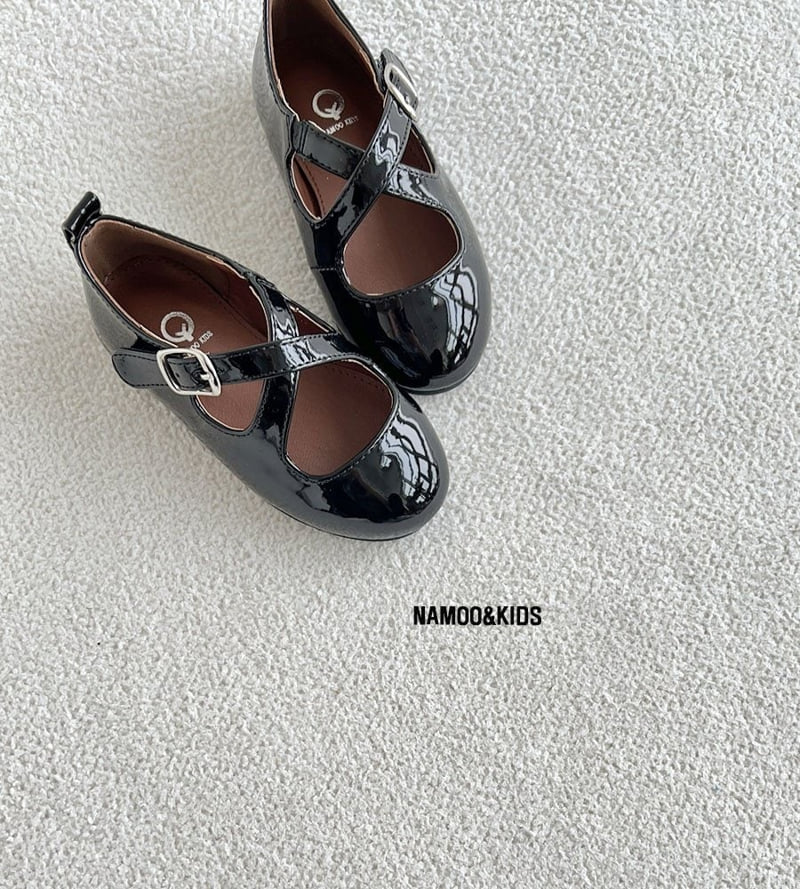 Namoo & Kids - Korean Children Fashion - #kidsshorts - Chris Enamel Mary Jane Shoes - 7