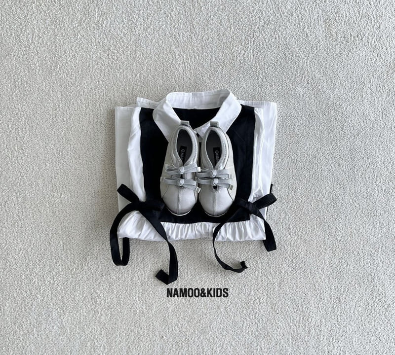 Namoo & Kids - Korean Children Fashion - #kidsshorts - Koya Ribbon Banding Sneakers - 6