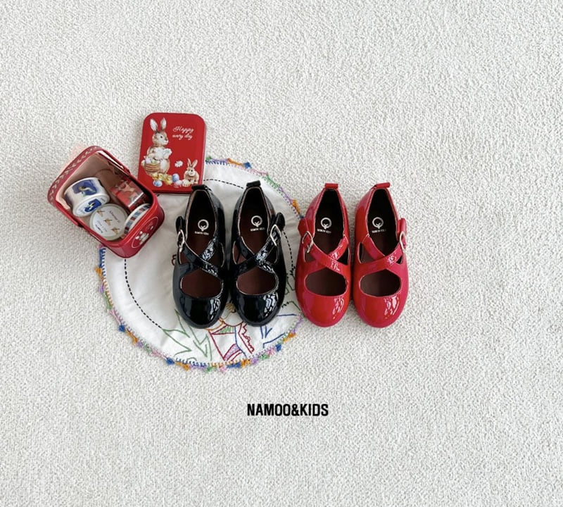 Namoo & Kids - Korean Children Fashion - #kidzfashiontrend - Chris Enamel Mary Jane Shoes - 9