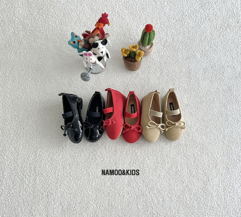 Namoo & Kids - Korean Children Fashion - #littlefashionista - Mongshil Ribbon Mary Jane Shoes
