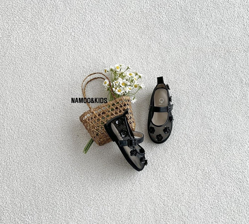 Namoo & Kids - Korean Children Fashion - #magicofchildhood - Flora Lace Mary Jane Shoes - 8