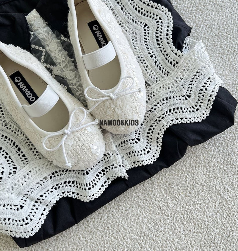 Namoo & Kids - Korean Children Fashion - #minifashionista - Abe Sequin Mary Jane Shoes - 5