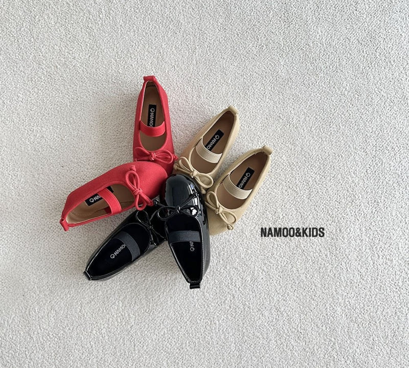 Namoo & Kids - Korean Children Fashion - #minifashionista - Mongshil Ribbon Mary Jane Shoes - 3