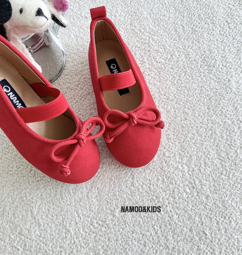 Namoo & Kids - Korean Children Fashion - #minifashionista - Mongshil Ribbon Mary Jane Shoes - 4