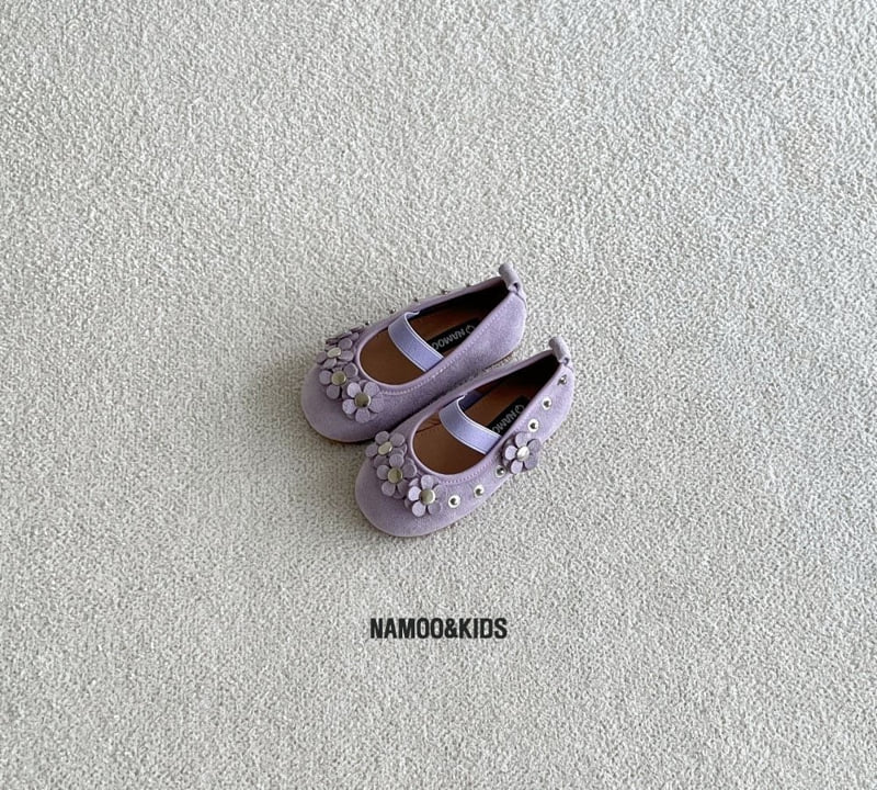 Namoo & Kids - Korean Children Fashion - #stylishchildhood - Duri Flower Mary Jane Shoes (Detachable Deco) - 8