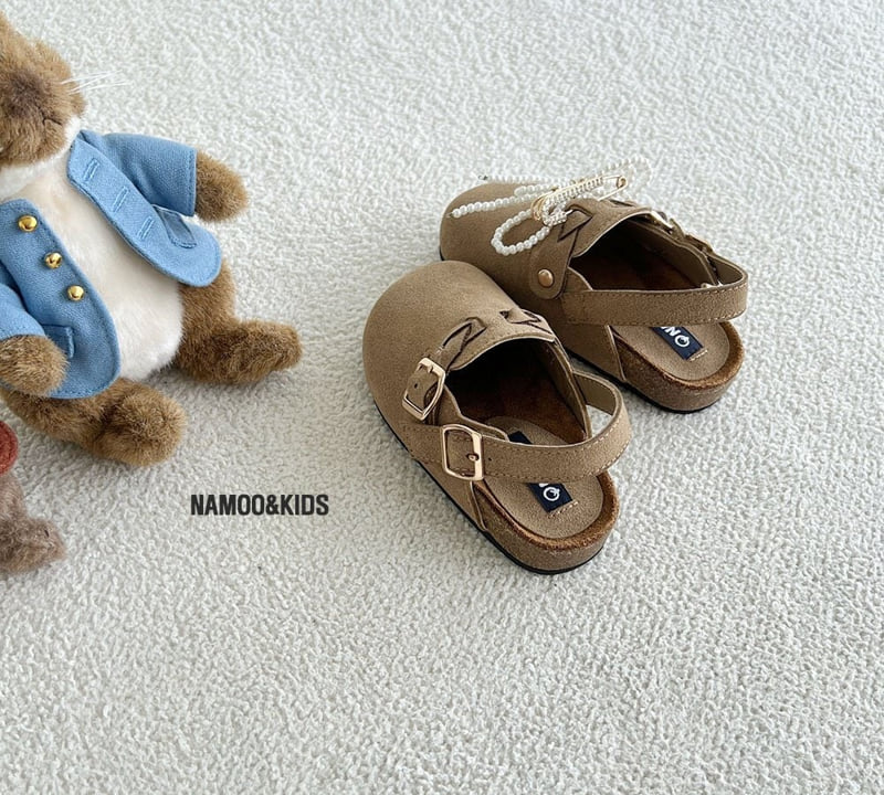 Namoo & Kids - Korean Children Fashion - #stylishchildhood - Madison Suede Slide Shoes (Detachable Deco) - 5
