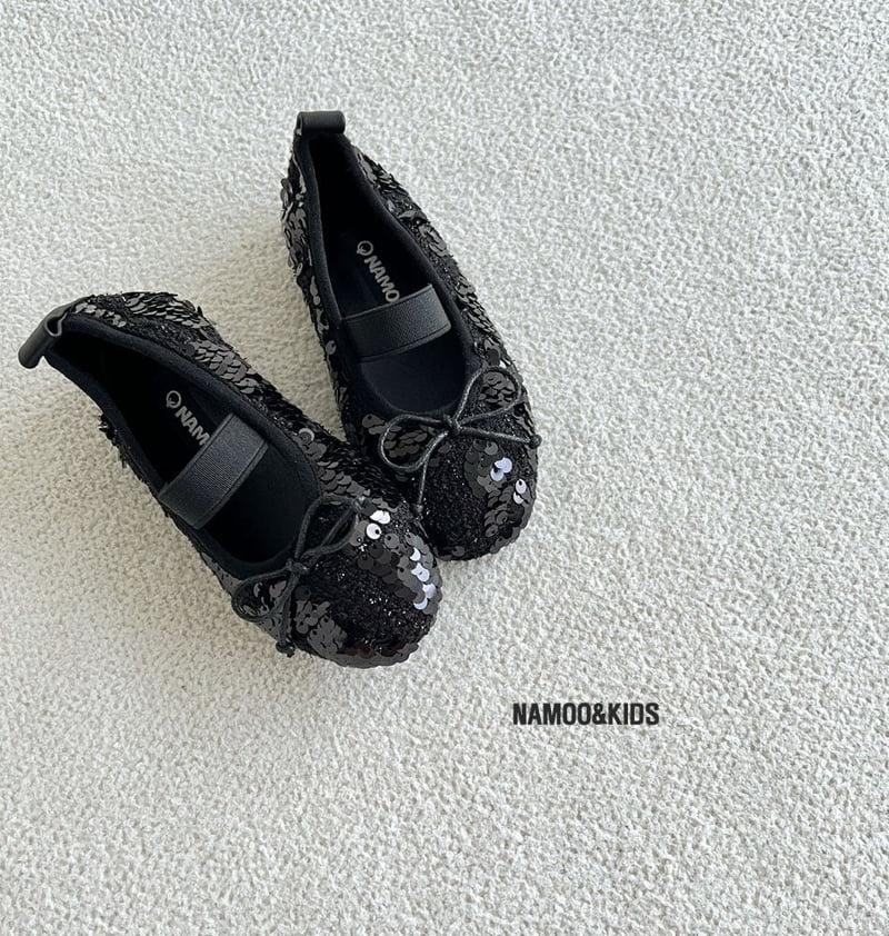 Namoo & Kids - Korean Children Fashion - #toddlerclothing - Abe Sequin Mary Jane Shoes - 8