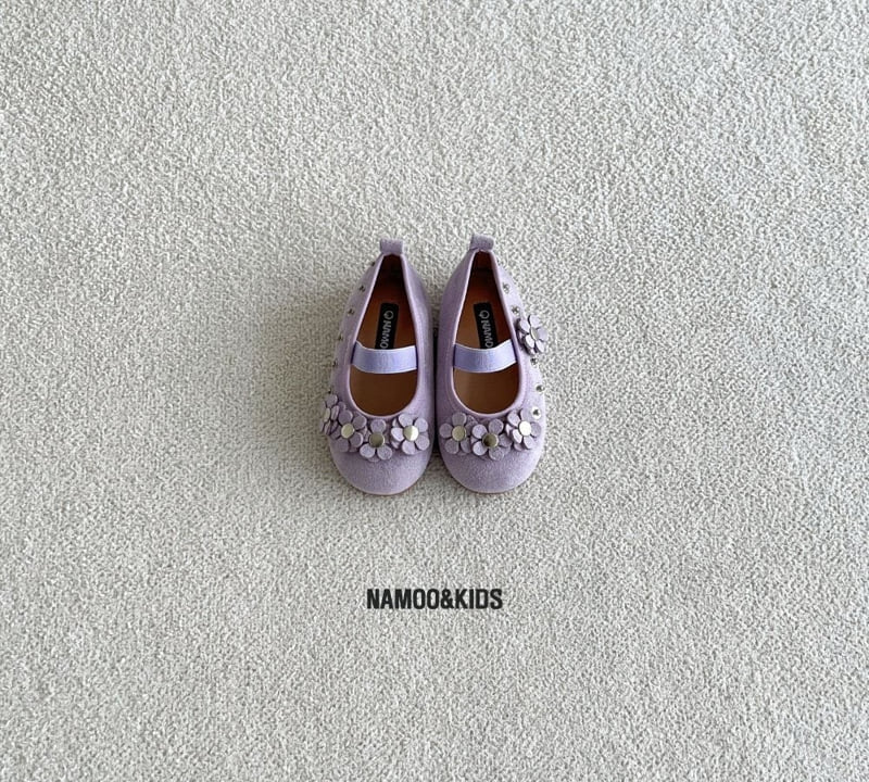 Namoo & Kids - Korean Children Fashion - #toddlerclothing - Duri Flower Mary Jane Shoes (Detachable Deco) - 7