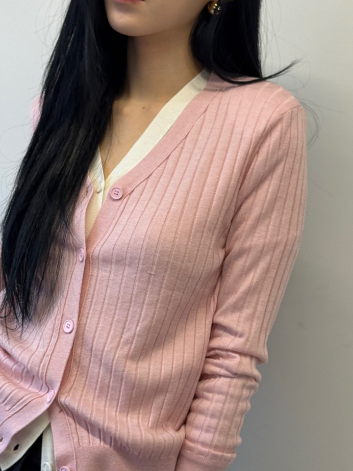 Neroli36 - Korean Women Fashion - #momslook - Padded Snap Cardigan - 8