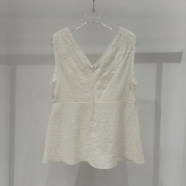 Neroli36 - Korean Women Fashion - #momslook - H Lace Blouse - 3