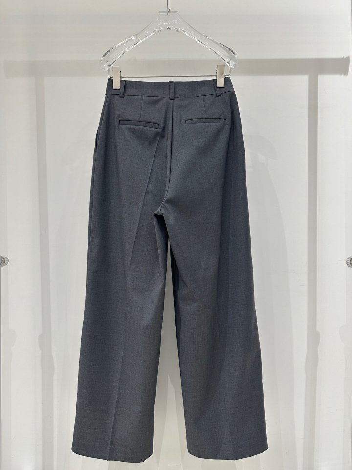 Neroli36 - Korean Women Fashion - #shopsmall - K Belt Pleated Pants - 3