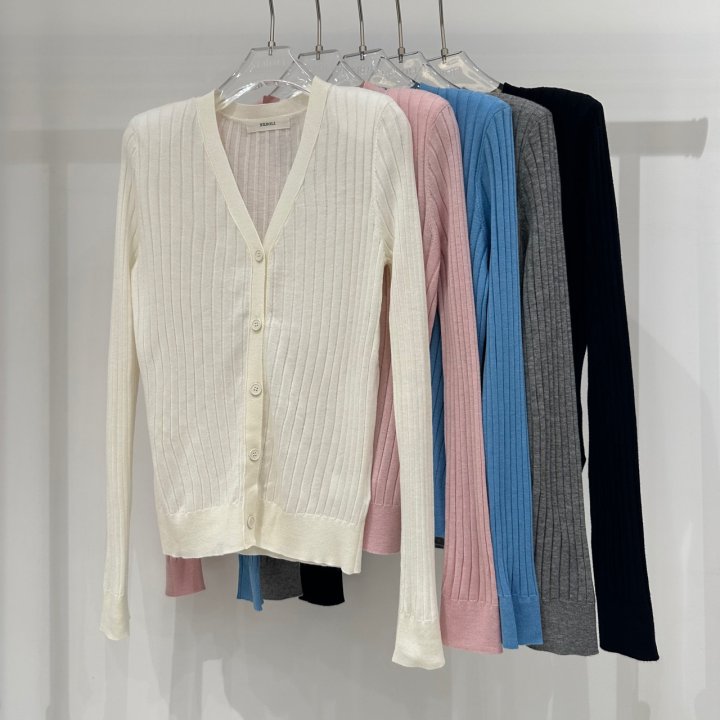 Neroli36 - Korean Women Fashion - #vintagekidsstyle - Padded Snap Cardigan