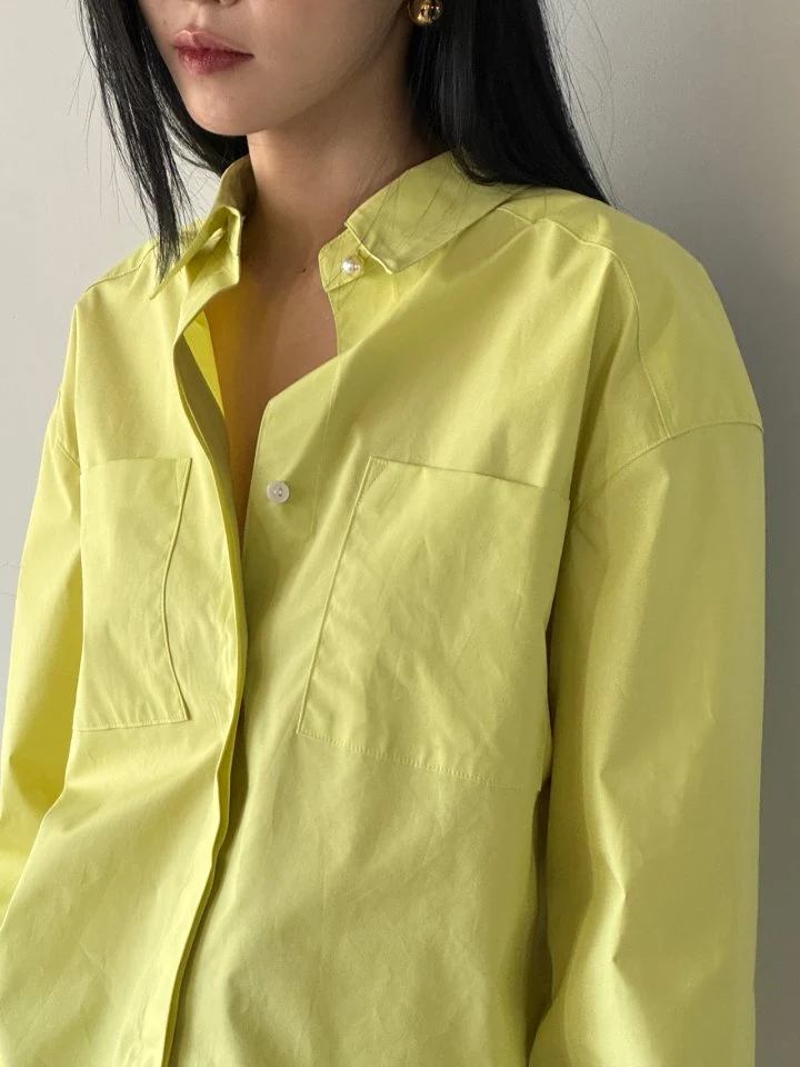 Neroli36 - Korean Women Fashion - #womensfashion - Silket Pearl Shirt - 12