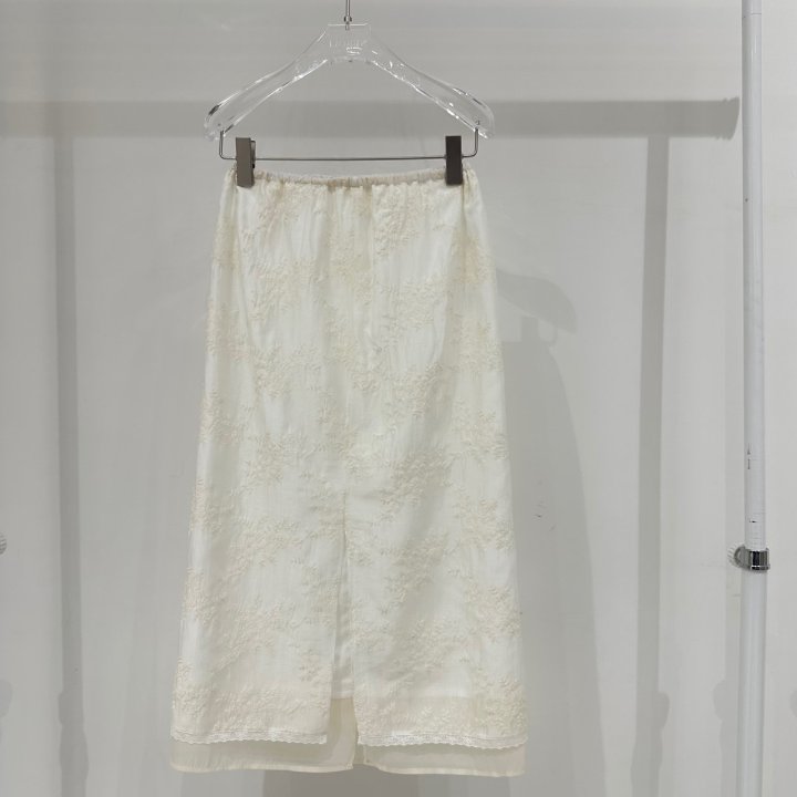 Neroli36 - Korean Women Fashion - #womensfashion - H Sheer Lace Skirt - 3