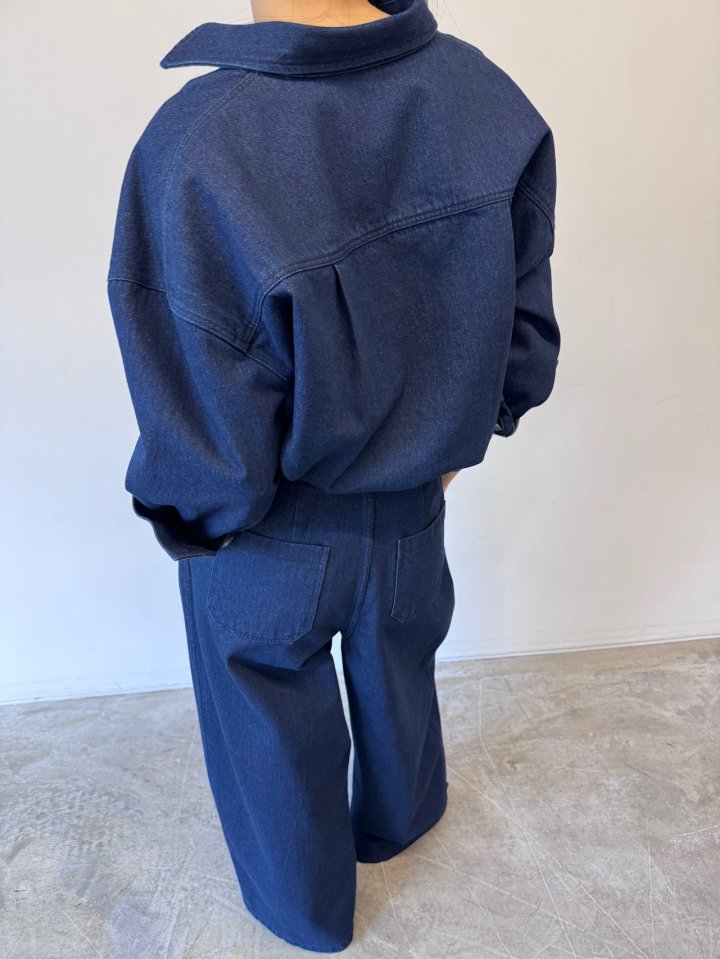 Neroli36 - Korean Women Fashion - #womensfashion - H Rills Denim Shirt - 10
