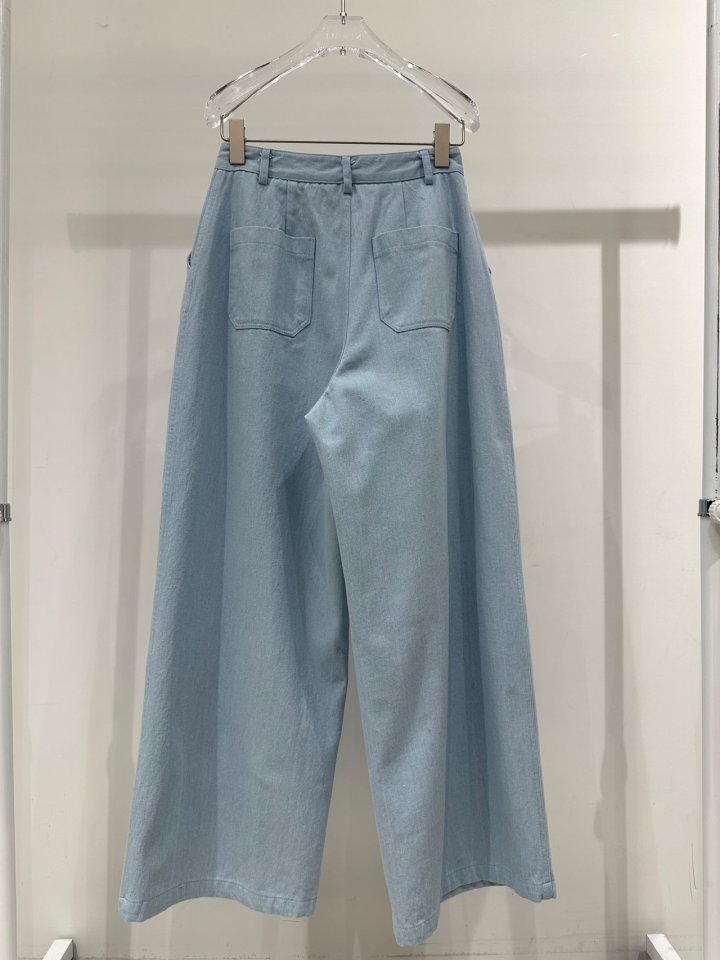 Neroli36 - Korean Women Fashion - #womensfashion - H Rills Denim Pants - 3