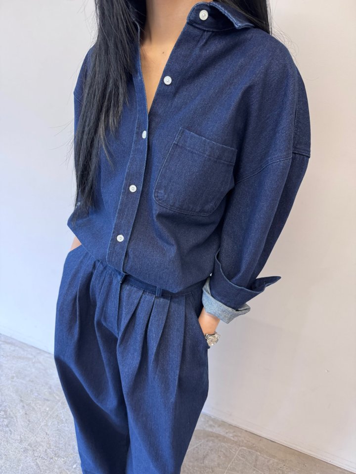 Neroli36 - Korean Women Fashion - #womensfashion - H Rills Denim Pants - 9