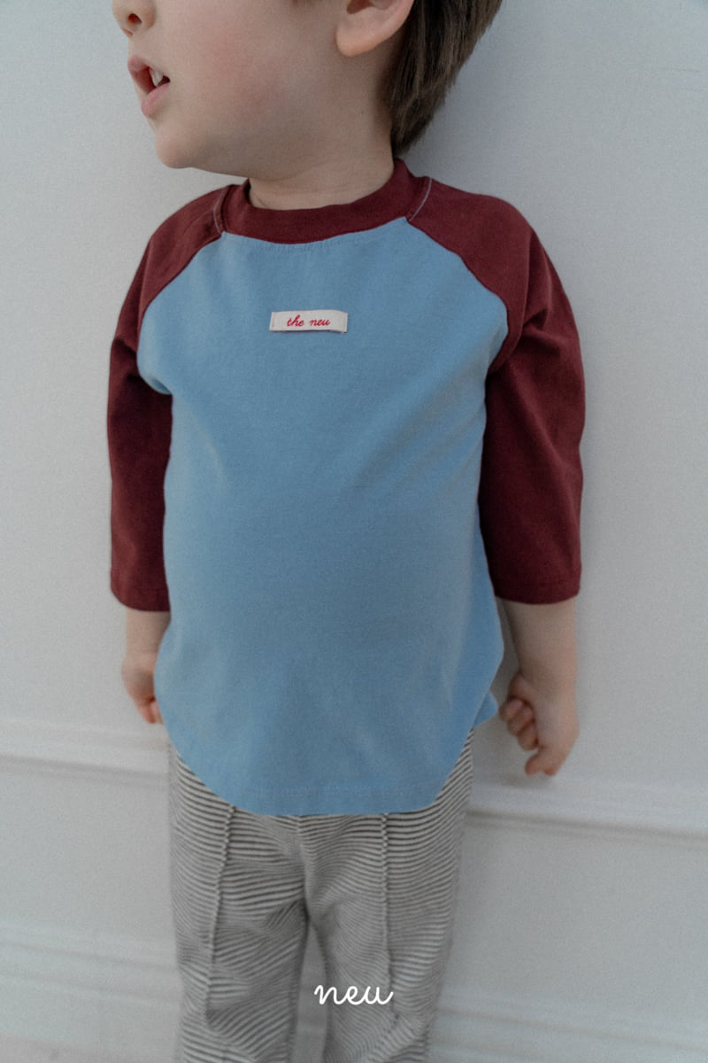 Neu - Korean Baby Fashion - #babyboutique - Color Raglan Tee - 10