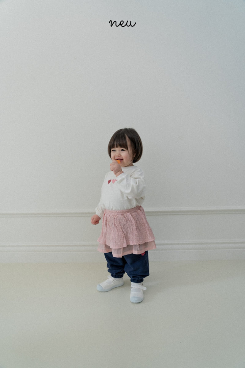 Neu - Korean Baby Fashion - #babyboutiqueclothing - Heart Argyle Tee - 12