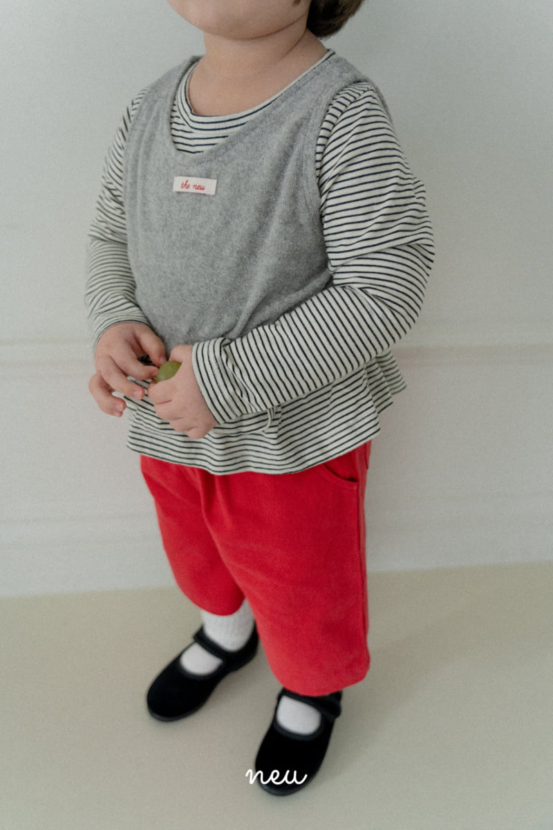 Neu - Korean Baby Fashion - #babyclothing - Heart Bermuda Pants - 11