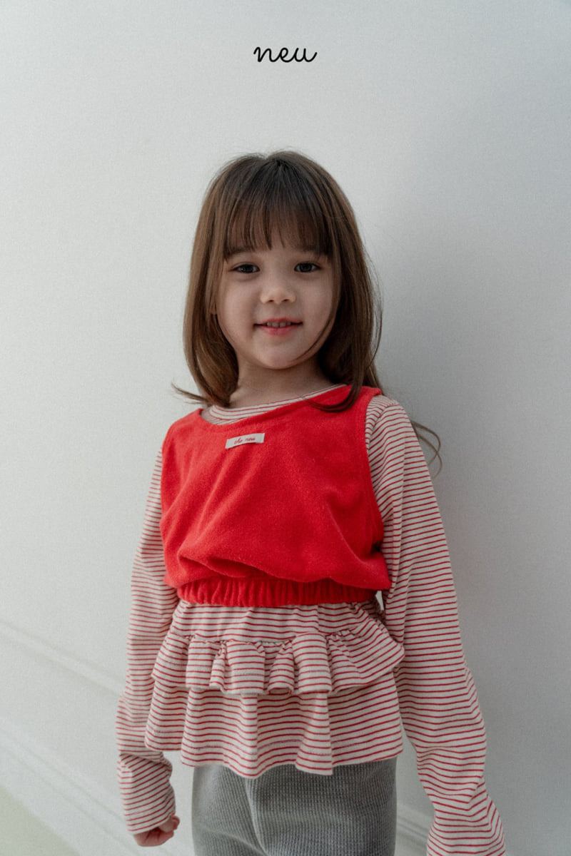 Neu - Korean Baby Fashion - #babyfashion - Cancan Tee - 4