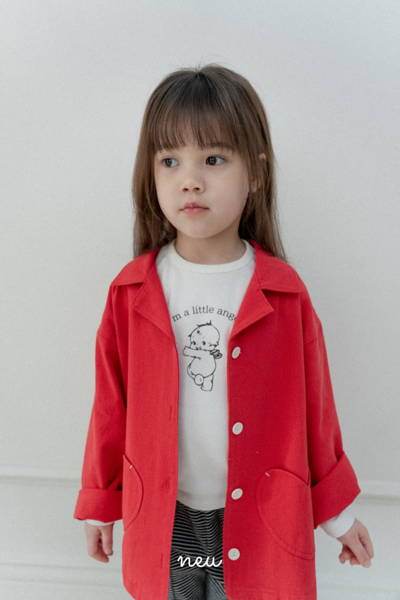 Neu - Korean Baby Fashion - #babygirlfashion - Angel Tee - 12