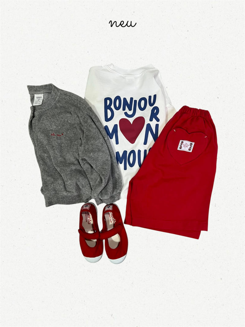Neu - Korean Baby Fashion - #babylifestyle - Bonjour Tee - 10