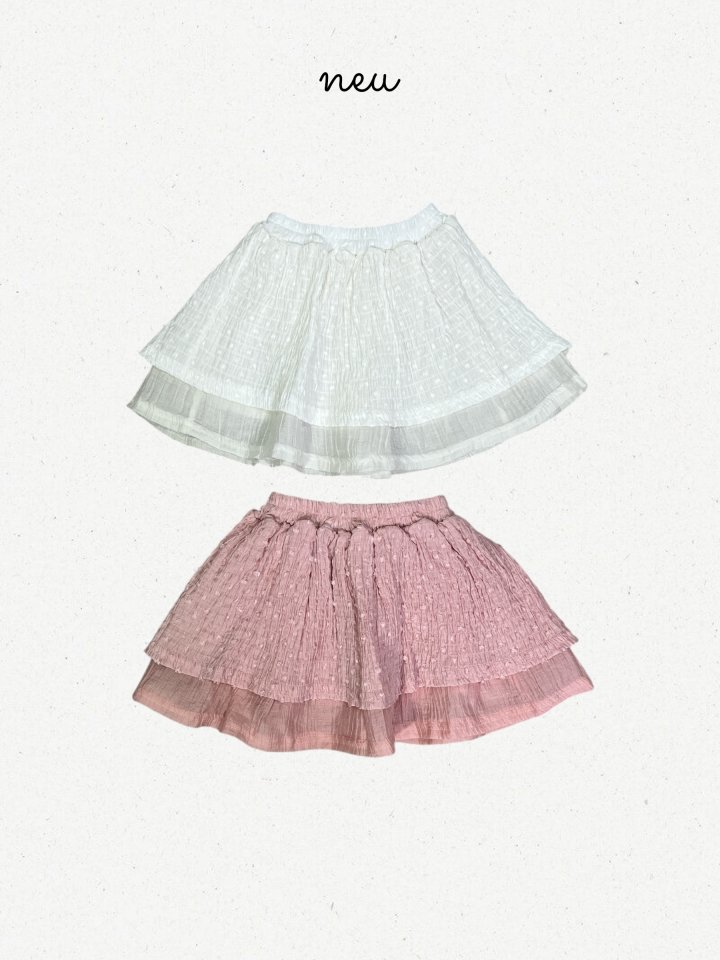Neu - Korean Baby Fashion - #babylifestyle - Pure Cancan Skirt
