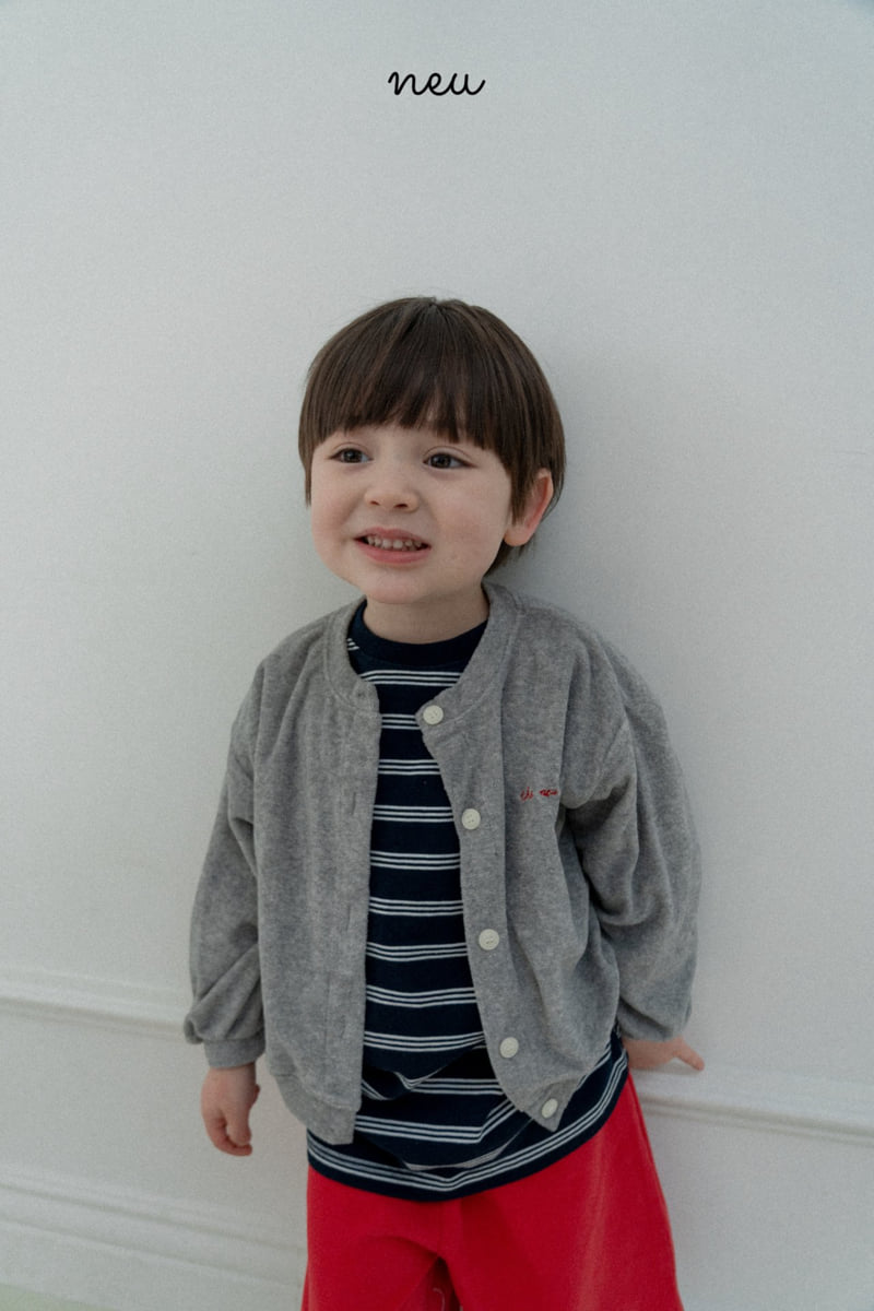 Neu - Korean Baby Fashion - #babyoninstagram - Three Stripe Long Sleeve Tee - 8