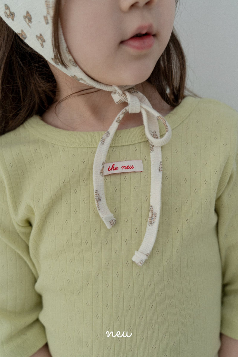 Neu - Korean Baby Fashion - #babyootd - Back Open Tee - 6