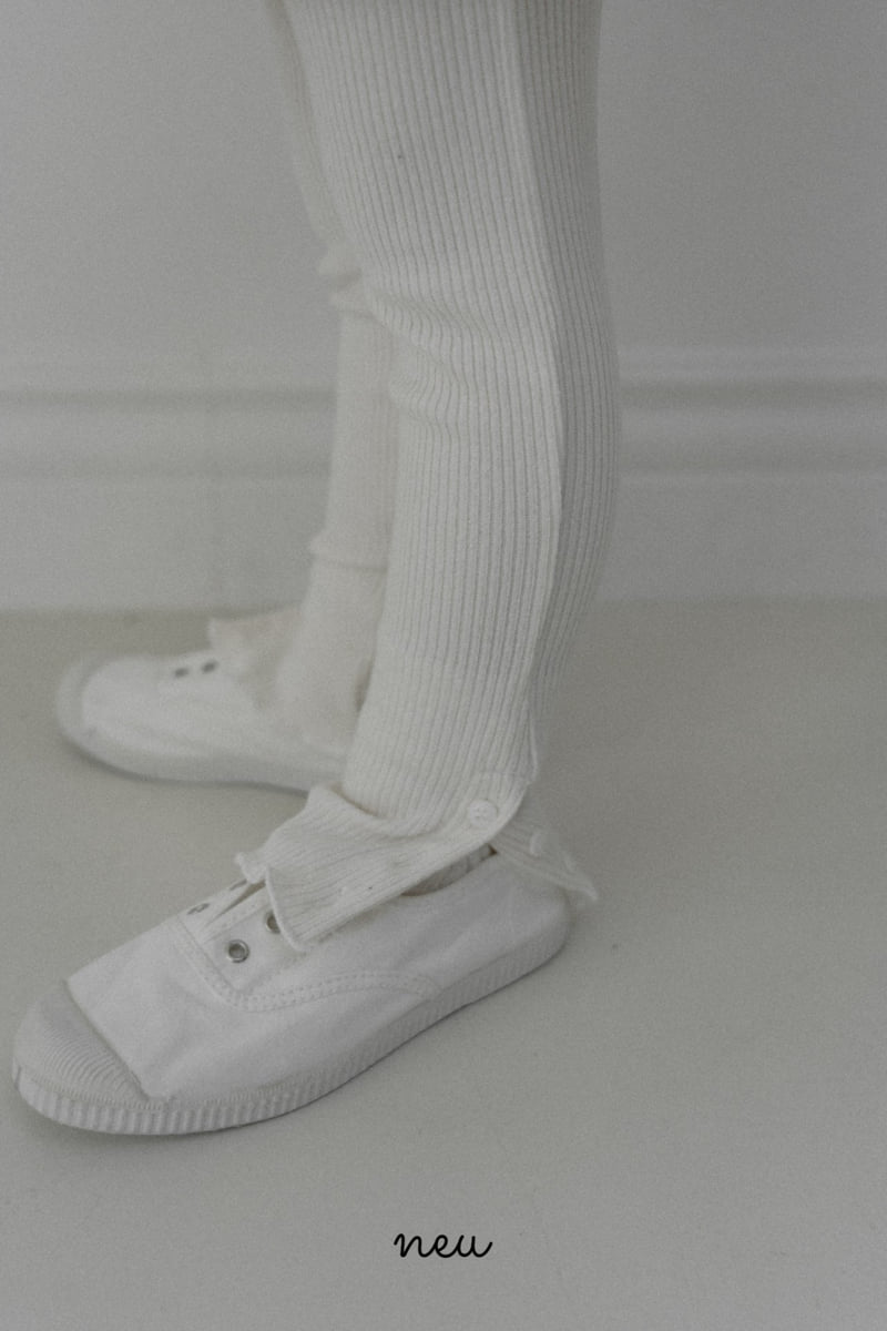 Neu - Korean Baby Fashion - #babyoutfit - Slit Leggings - 8
